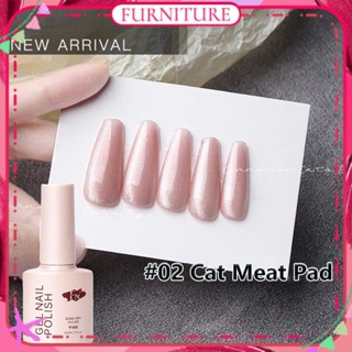 ♕ Fn Cinnamon Cat&amp;#39;s Eye Nail Polish Gel Ice Transparent Litchi Smoothie Cat&amp;#39;s Eye Shimmer Phototherapy Glue Nail Art For Nail Shop 8ml 5 Designs FURNITURE