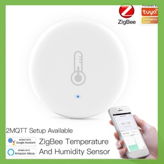 Tuya ZigBee เครื่องวัดอุณหภูมิความชื้น 3.0 พร้อมรีโมตคอนโทรล