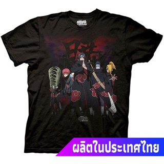 【cotton Tshirts👕】นารูโตะ ผู้ชาย Ripple Junction Naruto Shippuden Adult Unisex Akatsuki Group Heavy Weight 100% Cotton C