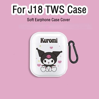 【ของแท้】เคสหูฟัง แบบนิ่ม ลายการ์ตูน สําหรับ J18 TWS J18 TWS