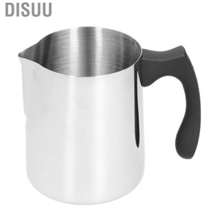 Disuu Frothing Pitcher Stainless Steel Coffee Steaming Jug Latte Art Home Use