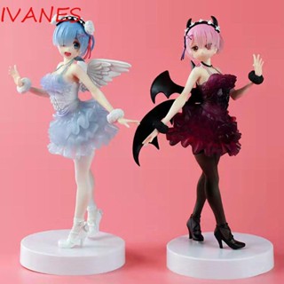 IVANES Re:zero -Starting Life in Another World โมเดลตุ๊กตา PVC ขนาด 16 ซม. ของเล่นสําหรับเด็ก