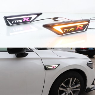 หลอดไฟเลี้ยว LED 12V DRL สําหรับ Honda Civic FE FL Type R 2021-2023 2 ชิ้น