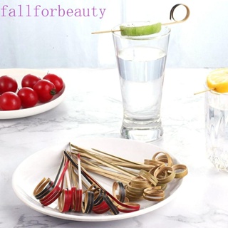 FALLFORBEAUTY ไม้จิ้มฟัน รูปกรรไกร แบบใช้แล้วทิ้ง เป็นมิตรกับสิ่งแวดล้อม สําหรับตกแต่ง