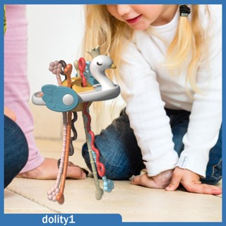 [Dolity1] สายดึงซิลิโคน รูปหงส์ เกรดอาหาร ของขวัญวันเกิด สําหรับเด็กผู้ชาย