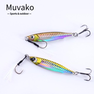 MUVAKO เหยื่อตกปลาโลหะ 20 กรัม ขายดี Minnow เหยื่อตกปลา 10 กรัม สําหรับพิมพ์ 3d