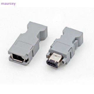 Maurcey ตัวเชื่อมต่อไฟร์เรอร์ IEEE 1394 6 Pin สําหรับมอเตอร์เซอร์โว 1 ชิ้น