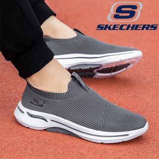 รองเท้ากีฬาลําลอง Skechers_ Go Run Archfit น้ําหนักเบาพิเศษ สําหรับผู้ชาย ไซซ์ 40-48