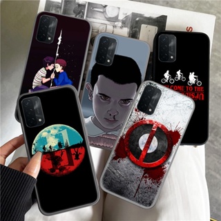 เคสโทรศัพท์มือถือแบบนิ่ม ลายคริสต์มาส Stranger Things C205 สําหรับ OPPO A3S A5 A37 Neo 9 A39 A57 A5S A7 A59 F1s A77 F3 A83 A1K A9