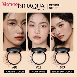 Bioaqua Makeup Face Pressed Powder Mineral Palette แป้งแต่งหน้า 10g [TOP]