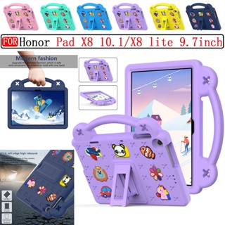 เคสโฟมกันกระแทก พร้อมขาตั้ง และขาตั้ง เพื่อความปลอดภัย สําหรับเด็ก Honor Pad X8 10.1 นิ้ว X8 Lite 9.7 นิ้ว 2022