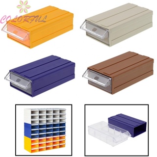【COLORFUL】Storage Box 180*95*50mm Component Screws Plastic Stackable Storage Boxes