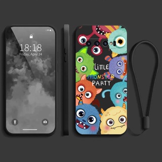 เคส  Samsung S10 S10+ S10 PLUS โทรศัพท์มือถือ ซิลิโคนนิ่ม ลายมอนสเตอร์น่ารัก สําหรับ การป้องกันกล้อง