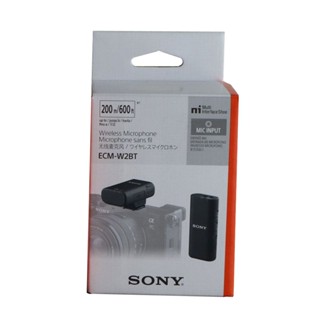 Sony ECM-W2BT ระบบไมโครโฟนไร้สาย บลูทูธ ดิจิทัล สําหรับ Vlog