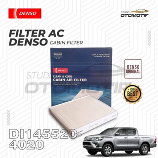 Hilux Revo 2016d AC ไส้กรองห้องโดยสาร DENSO 4020s ไส้กรองห้องโดยสาร ของแท้