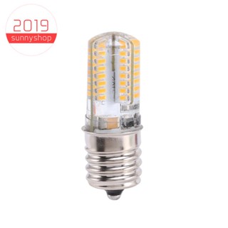 ซ็อกเก็ตหลอดไฟ E17 5W 64 LED 3014 SMD สีขาวอบอุ่น AC 110V-220V