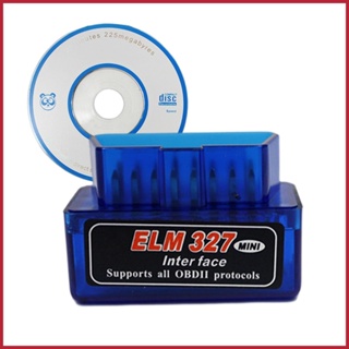 5.1 เครื่องตรวจจับความผิดพลาด ELM327 OBD โหมดคู่ ขนาดเล็ก อุปกรณ์เสริม สําหรับรถยนต์ bhsydth