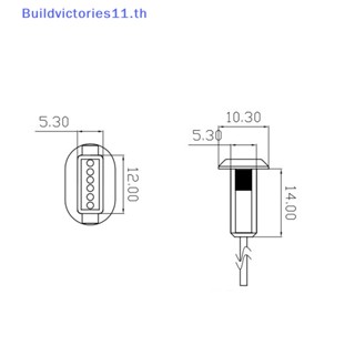 Buildvictories11 ตัวเชื่อมต่อ USB Type-C 6 Pin กันน้ํา พร้อมซ็อกเก็ต PH 2.0 ตัวเมีย TH