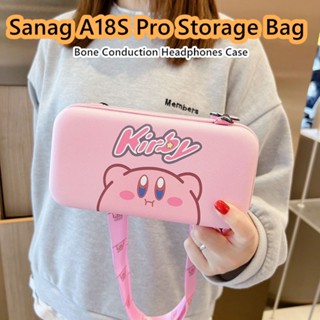 【คุณภาพสูง】กระเป๋าเก็บหูฟัง ลายการ์ตูน แบบพกพา สําหรับ Sanag A18S Pro Sanag A18S Pro