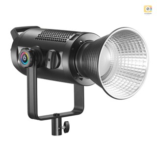 Godox SZ150R ไฟวิดีโอ RGB LED ซูมได้ 2800K-6500K ปรับความสว่างอุณหภูมิได้สองสี เอฟเฟค 37 FX CRI 97 รองรับแอพ DMX 2.4G ไร้สาย ควบคุมออนบอร์ด พร้อมกระเป๋าถือ