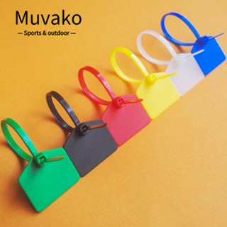 MUVAKO ป้ายฉลาก สําหรับจัดระเบียบสายเคเบิ้ล 50 ชิ้น