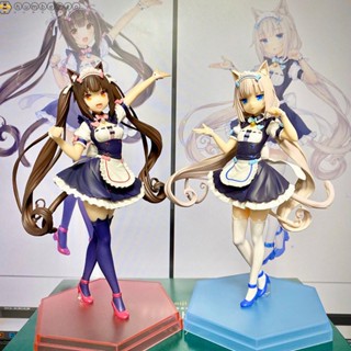 โมเดลฟิกเกอร์ Humberto Girl Figure Nekopara Anime Chocola Vanilla ขนาด 17ซม. ของสะสมของสะสมสําหรับเด็กผู้หญิง