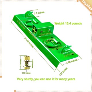 [Reyalxa] ตะขอลากจูง รับน้ําหนักได้มากสุด 15000 ปอนด์ 2 นิ้ว อุปกรณ์เสริม สําหรับรถบรรทุก รถแทรกเตอร์ RV