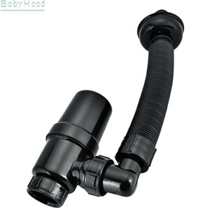 【Big Discounts】Basin Sink P-type Down Pipe Drain Pipe Pop-up Anti-blocking Deodorant Pipe#BBHOOD