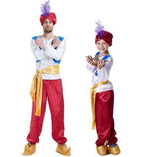เสื้อคลุมคอสเพลย์ Arabian Myth Robe Aladdin Magic Lamp สําหรับผู้ชาย