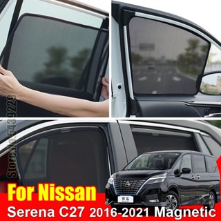 ม่านบังแดดแม่เหล็ก อุปกรณ์เสริม สําหรับรถยนต์ Nissan SERENA C27 2016-2021