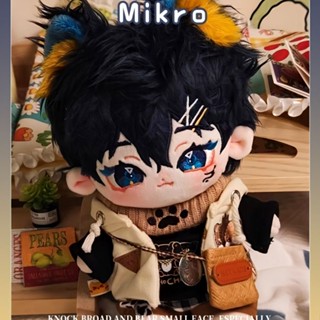 ตุ๊กตา Mikero ดั้งเดิม 20 cm ตุ๊กตาเปลือยไร้คุณสมบัติ หุ่นหล่อๆ ของวัยรุ่นส่งไปรษณีย์ไปรษณียบัตร