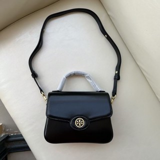 **เงา** กระเป๋า Tory Burch SMALL ROBINSON SPAZZOLATO TOP-HANDLE BAG สินค้าใหม่ ของแท้