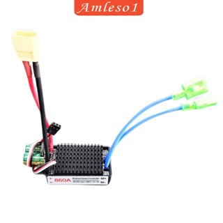 [Amleso1] รถบังคับวิทยุ ESC Bidirectional 860A 12V-24V พลังงานสูง กันน้ํา สําหรับยานพาหนะ เรือบังคับ