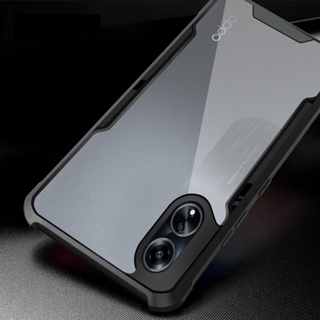 Transparent Acrylic Heavy Duty Back Cover Clear Shockproof Protect Case For oppo A98 A78 A58 A57 K11x A1