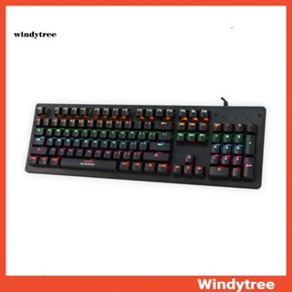 [W&amp;T] K70 คีย์บอร์ดเล่นเกม แบบใช้สาย มีไฟ LED หลากสี สําหรับคอมพิวเตอร์ตั้งโต๊ะ