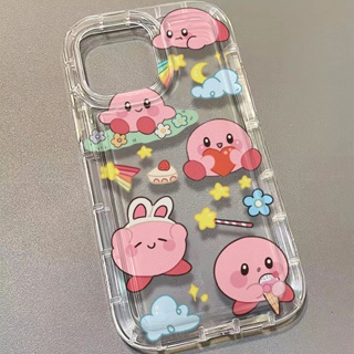 Yiki|เคสโทรศัพท์มือถือแบบนิ่ม กันกระแทก ลายการ์ตูน Kirby สําหรับ Xiaomi Redmi 12C 10C 10 Prime 10 9T 9C 9A 9 K60E K60 Pro K60 K50 K40 K40S K30 K20 Pro