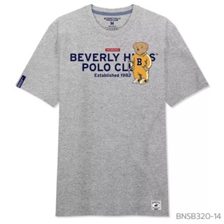 เสื้อยืดคอกลม Beverly Hills  Polo Club ลายหมีแท้มีถุงแบร์น S-5XL