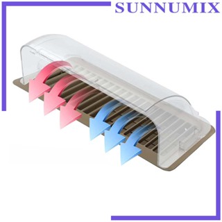 [Sunnimix] ฝาครอบช่องระบายอากาศ แบบใส ปรับได้ 2 ชิ้น