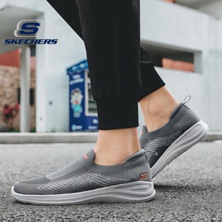 Skechers_ รองเท้ากีฬา รองเท้าวิ่ง ผ้าตาข่าย ระบายอากาศ สําหรับผู้ชาย ไซซ์ 40-45 สินค้าพร้อมส่ง