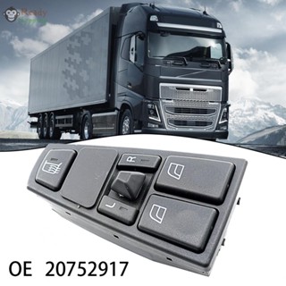 ปุ่มกดพลาสติก สีดํา สําหรับ Volvo Truck Casement &amp; Door Control