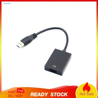 Setn อะแดปเตอร์แปลงสายเคเบิ้ลเสียงวิดีโอ USB 30 เป็น HDMI สําหรับ Windows 7 8 10 PC 1080P