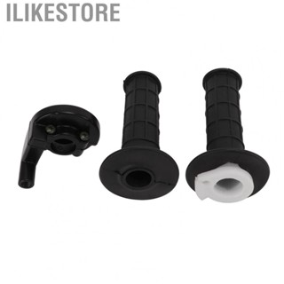 Ilikestore Throttle Hand Grip  7/8in Mounting Hole Pair Comfortable Shock Proof Black Twist Accelerator Handle  Skid for 4 Stroke Dirt Bike