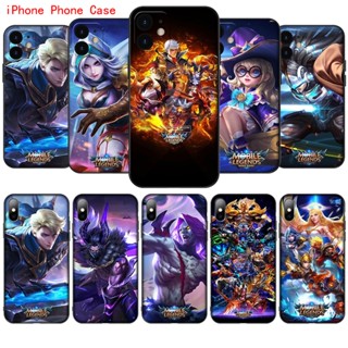 Rcz61 เคสโทรศัพท์มือถือ ซิลิโคนนุ่ม ลาย Mobile Legends สําหรับ iPhone 11 Pro Max XR SE 2020