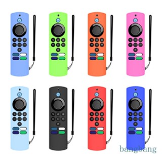 Bang เคสซิลิโคน กันกระแทก ล้างทําความสะอาดได้ สําหรับรีโมตคอนโทรลทีวี Fire TV Stick Lite 2022