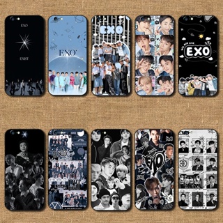 เคสโทรศัพท์มือถือ ซิลิโคนนุ่ม ลายบูช สําหรับ iPhone 6 6s Plus EXO