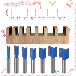 Orienttk ดอกกัดมิลลิ่ง เราเตอร์ ร่องคู่ 8 มม. เส้นผ่านศูนย์กลาง 5 6 8 10 12 14 16 18 20 มม. สําหรับงานไม้