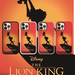 Casetify X The Lion King: เคสโทรศัพท์มือถือแบบนิ่ม ใส กันกระแทก ลาย Circle of Life RosePink สําหรับ iPhone 14 13 12 11 Pro MAX IX XS MAX XR 6 6s 7 8 Plus