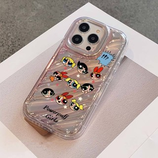 เคสโทรศัพท์มือถือ ลายพาวเวอร์พัฟฟ์เกิร์ล QYJS 14 สําหรับ iPhone 13pro 11 12 xsmax 8 7 12 13 11promax 7 xr