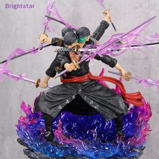 Brightstar ใหม่ ฟิกเกอร์อนิเมะ One Piece Roronoa Zoro Ashura ขนาด 39 ซม. ของเล่นสําหรับเด็ก