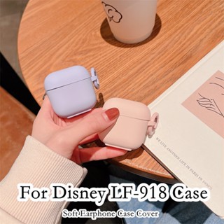 【คุณภาพสูง】เคสหูฟัง แบบนิ่ม สีพื้น สําหรับ Disney LF-918 LF-918